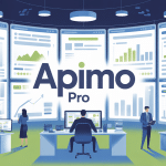 Apimo Pro logiciel immobilier agence moderne écrans