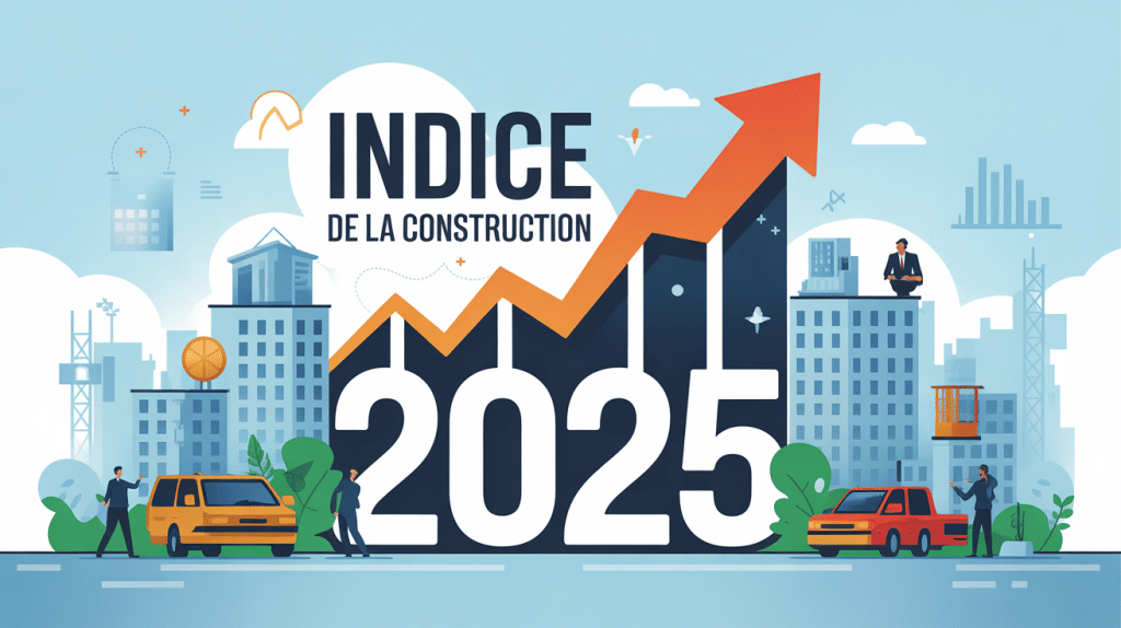 graphique stylisé indice coût de la construction 2024
