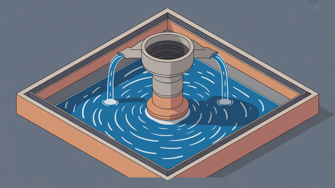noue de toiture schéma technique vue isométrique
