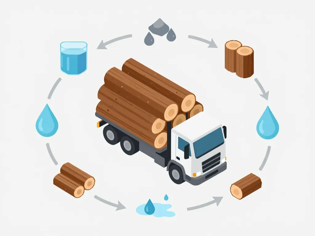 prix d'un semi remorque de bois de chauffage en 2m schéma facteurs de coût