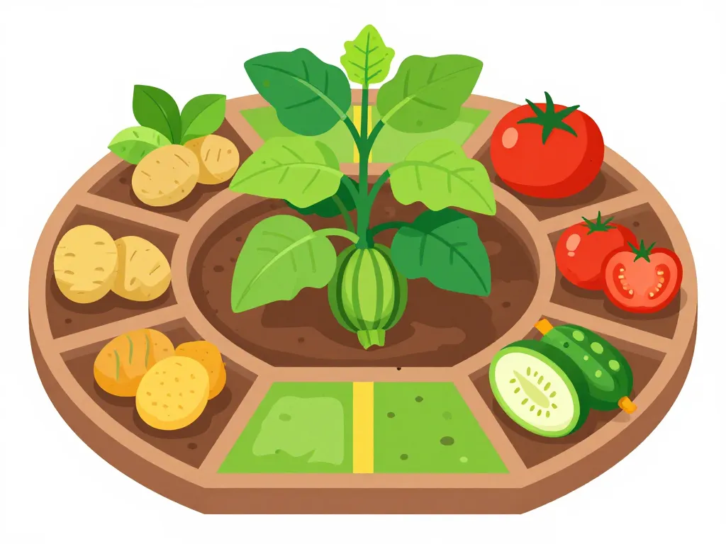 légumes incompatibles près des courgettes à éviter au potager