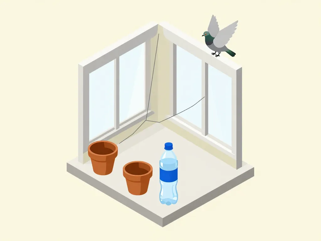 Recette de grand-mère pour faire fuir les pigeons obstacles astuces balcon