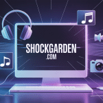 illustration shockgarden.com ordinateur icônes audio vidéo