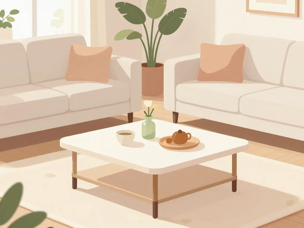 table de salon basse design harmonie déco