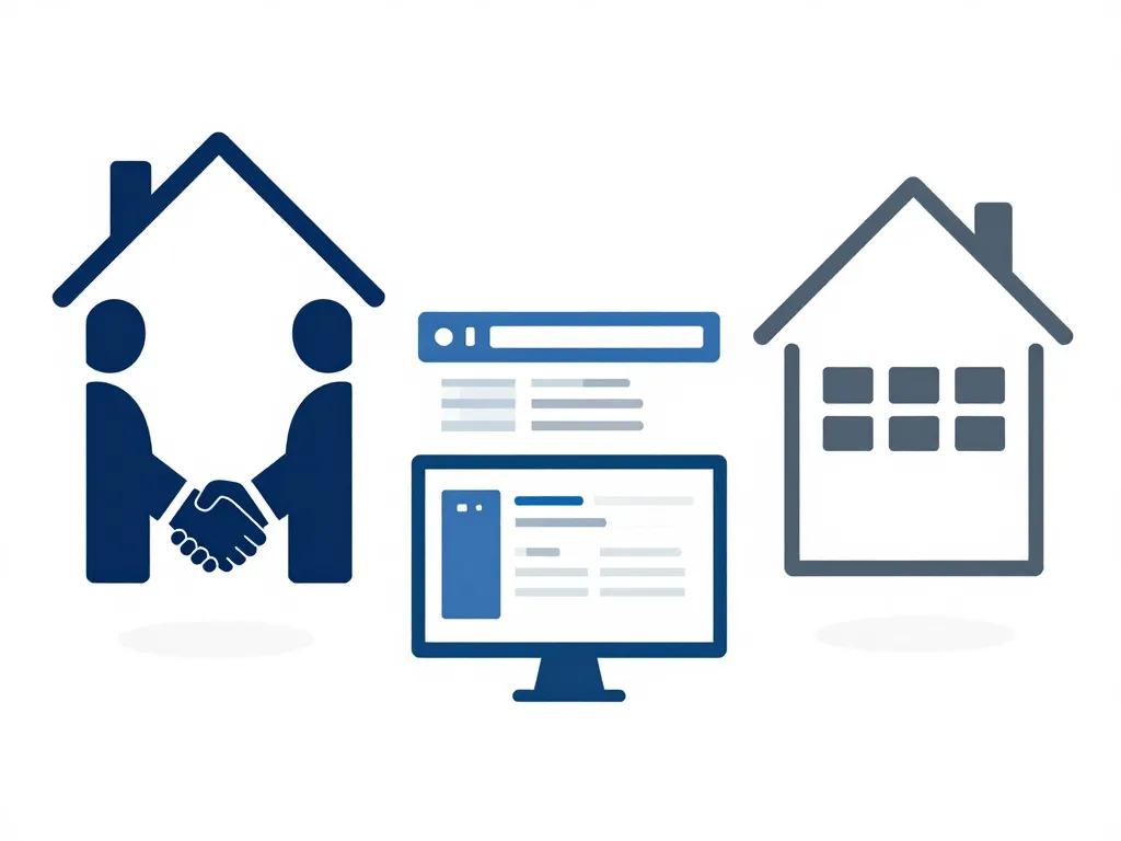 illustration comparatif tarif gestion locative agences plateformes