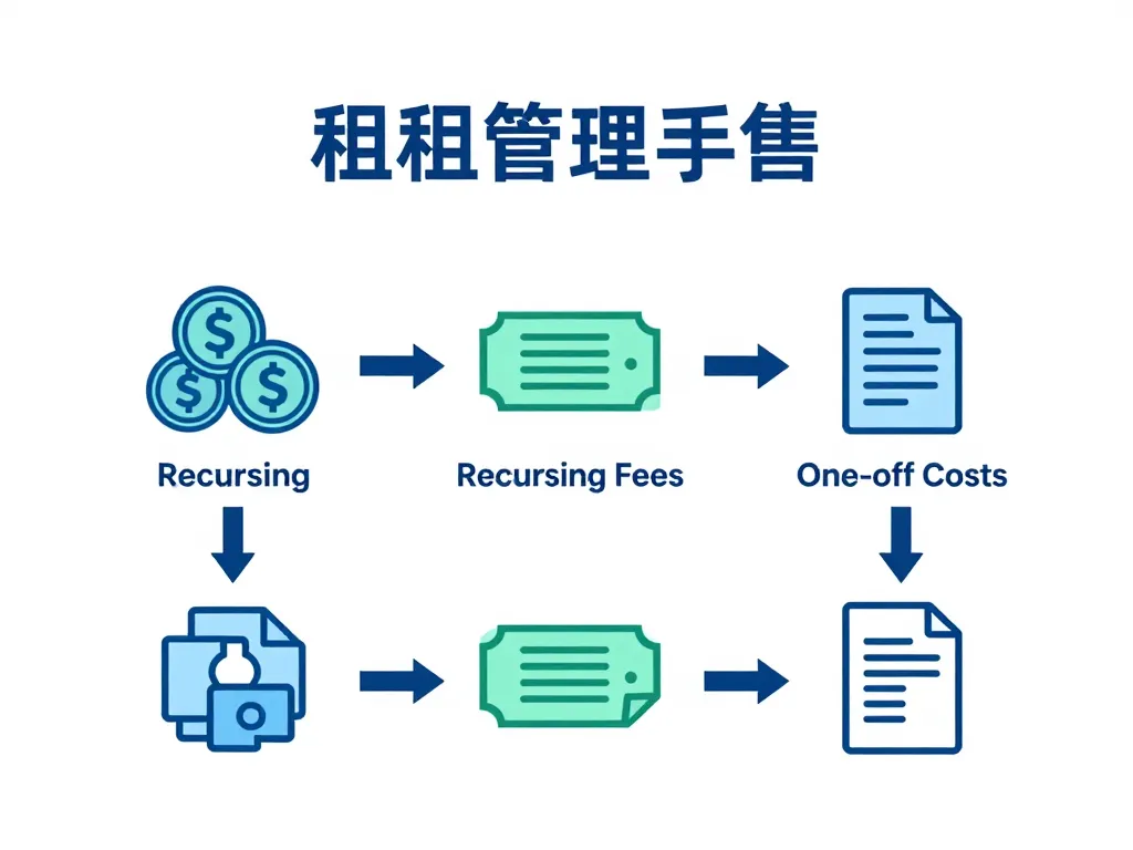 diagramme comparatif tarif gestion locative frais