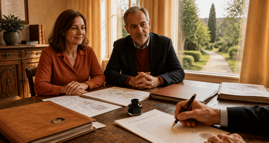 calcul indemnisation droit de passage signature acte