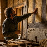 Artisan mur colombage rénovation atelier