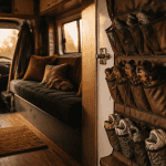 rangement chaussure camping car organiseur suspendu