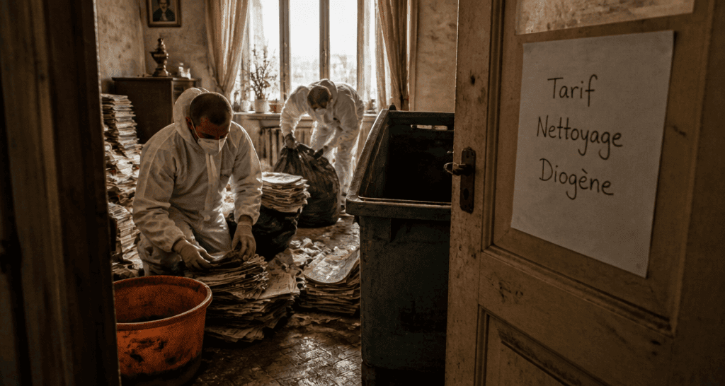 tarif nettoyage diogene professionnels en action