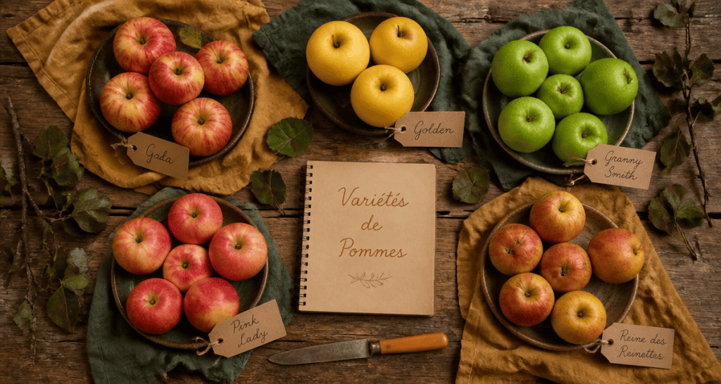 varietes de pommes les plus consommees sur table