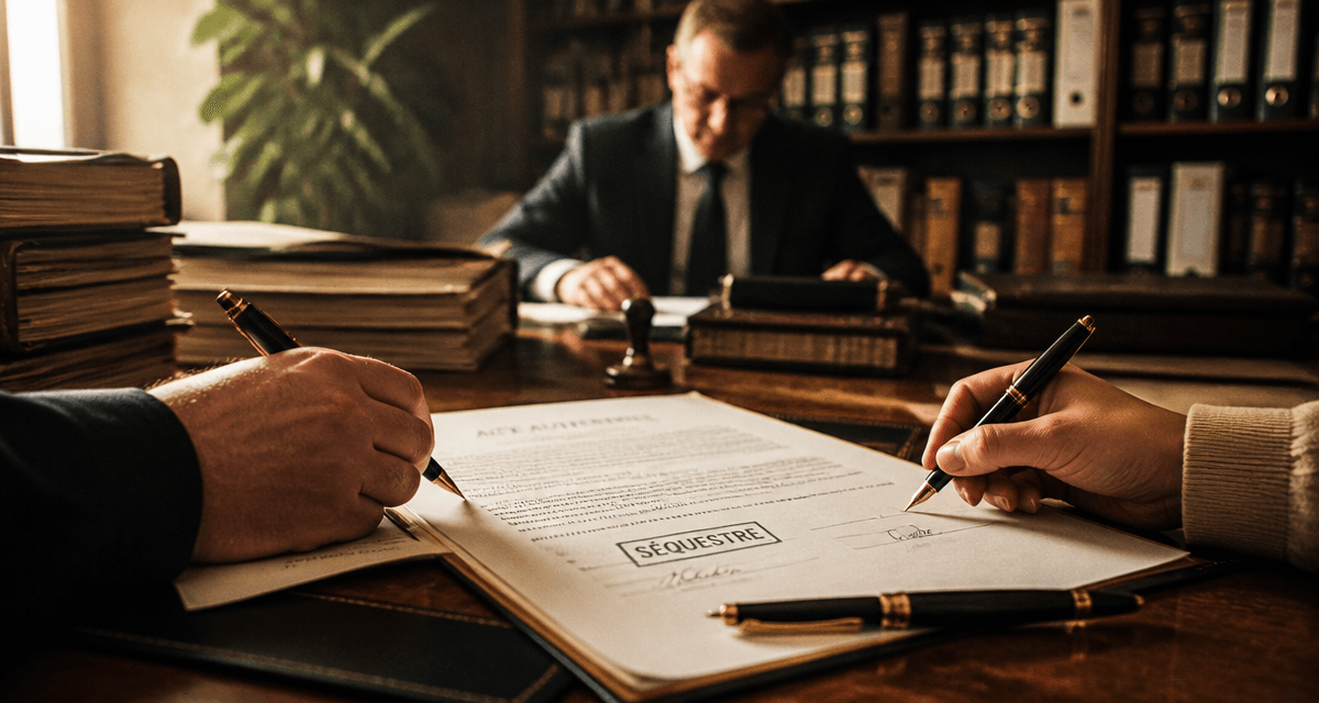 vente sans état daté signature séquestre notaire