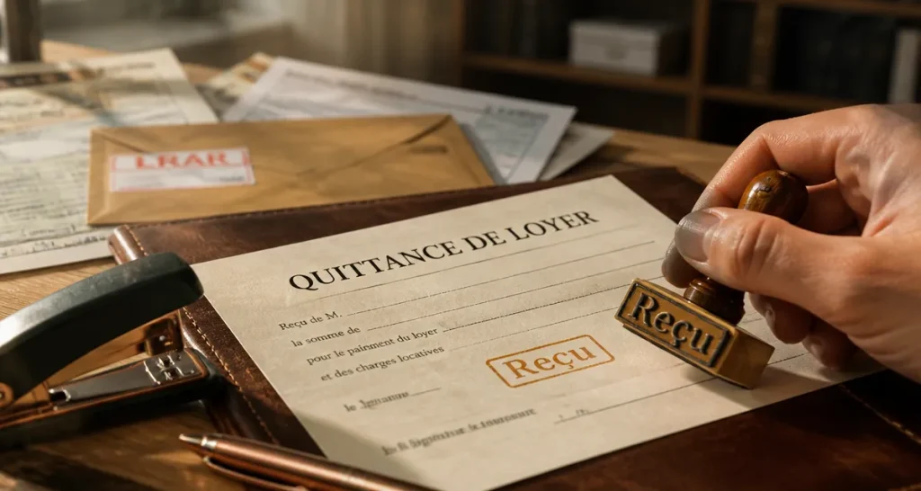 Quittance de loyer : a quoi sert une quittance de loyer, reçu bailleur