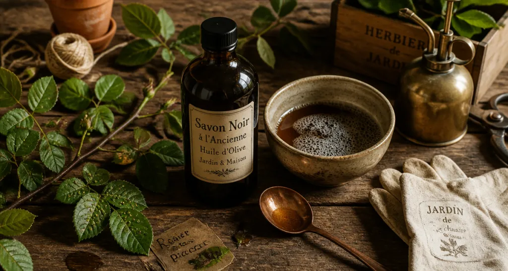 comment utiliser le savon noir comme insecticide sur plantes