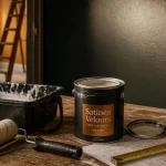 guittet satinea velours : rouleau 12 mm et peinture velours mat
