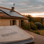 Panneaux solaires 3e habitat sur maison rénovée