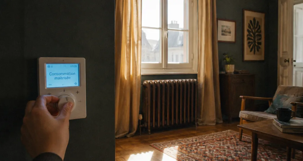 radiateur à inertie consommation sous fenêtre