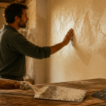 temps séchage enduit lissage avant ponçage mur atelier