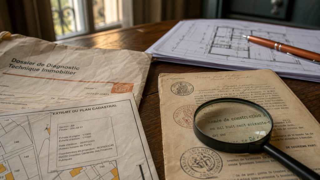 Date de construction : identifier sans erreur sur un acte