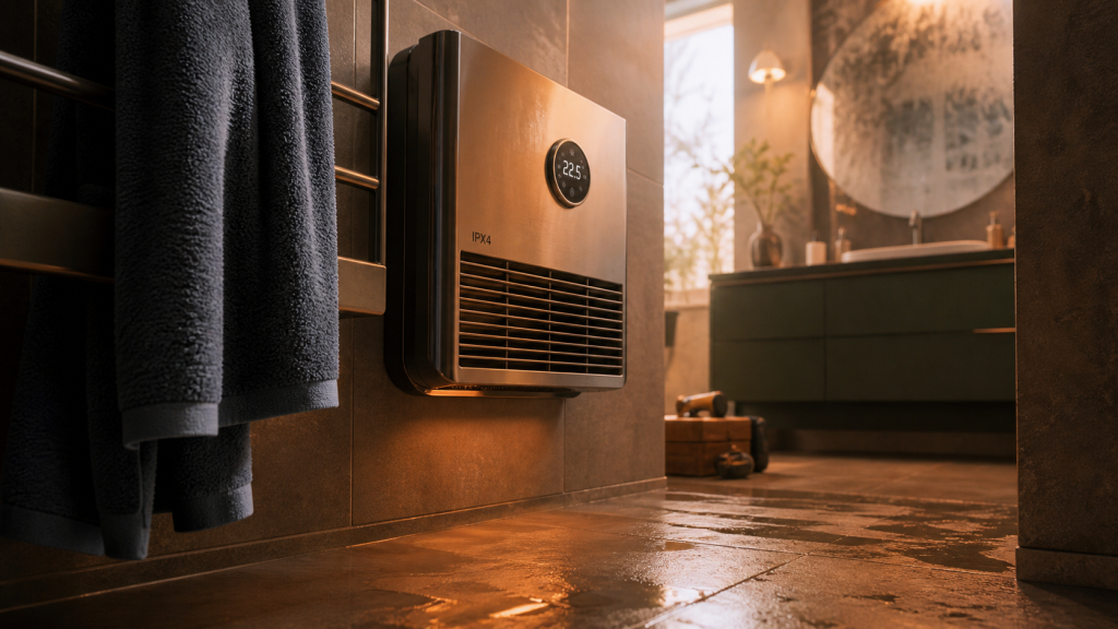 Meilleur radiateur soufflant salle de bain mural IPX4