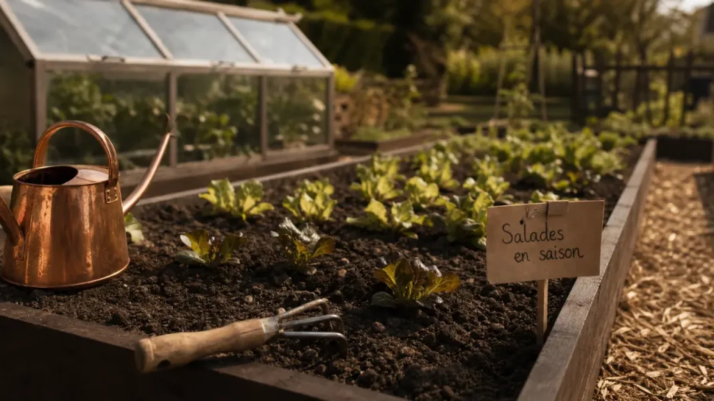 Quand planter des salades pour éviter la montée en graines ? Printemps, automne et semis échelonnés