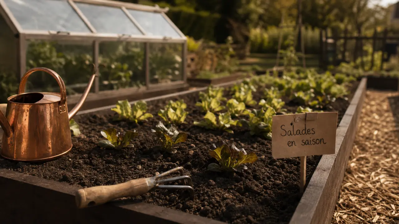 Quand planter des salades pour éviter la montée en graines au potager