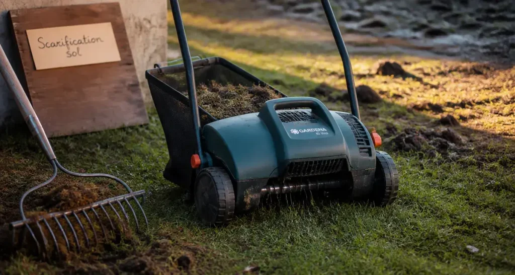 Scarificateur de pelouse : comment revitaliser votre gazon et éliminer la mousse durablement