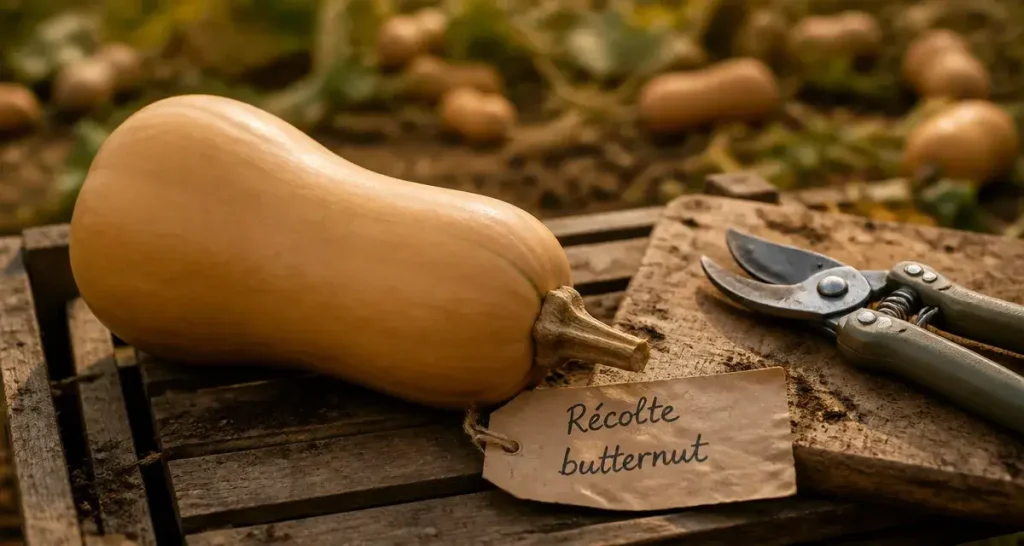Récolte des butternuts : les signes de maturité et les gestes pour une conservation longue durée