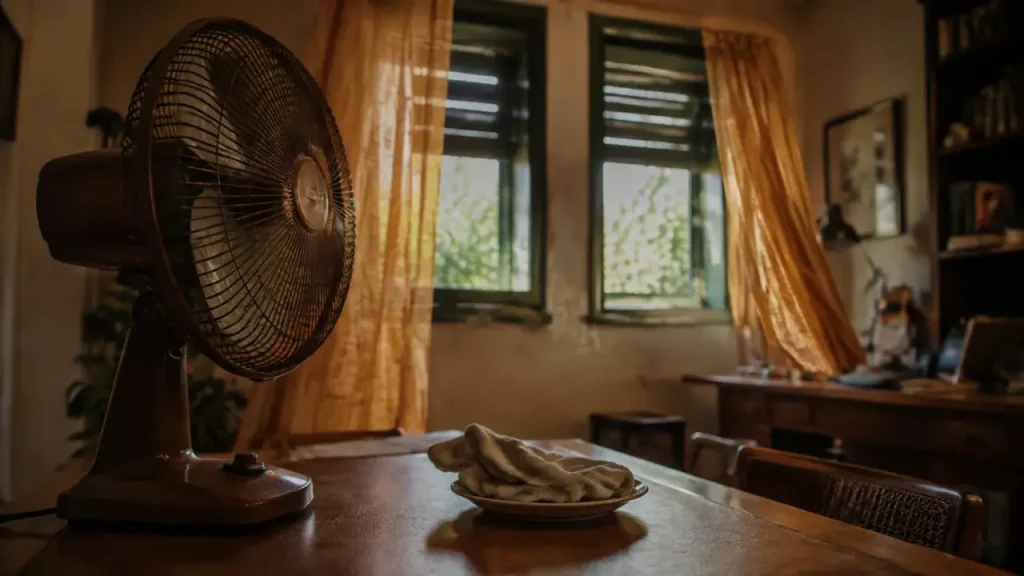 Rafraîchir une pièce avec un ventilateur : courant d’air, linge humide et erreurs à éviter