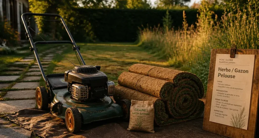 Herbe, gazon ou pelouse : quel revêtement choisir pour votre jardin ?