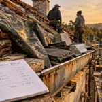 Prix d une toiture 100m2 : charpente et devis, couvreurs sur chantier