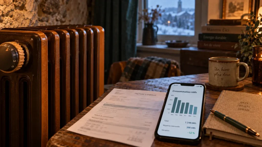 Radiateur à inertie : la consommation dépend surtout du logement et du réglage